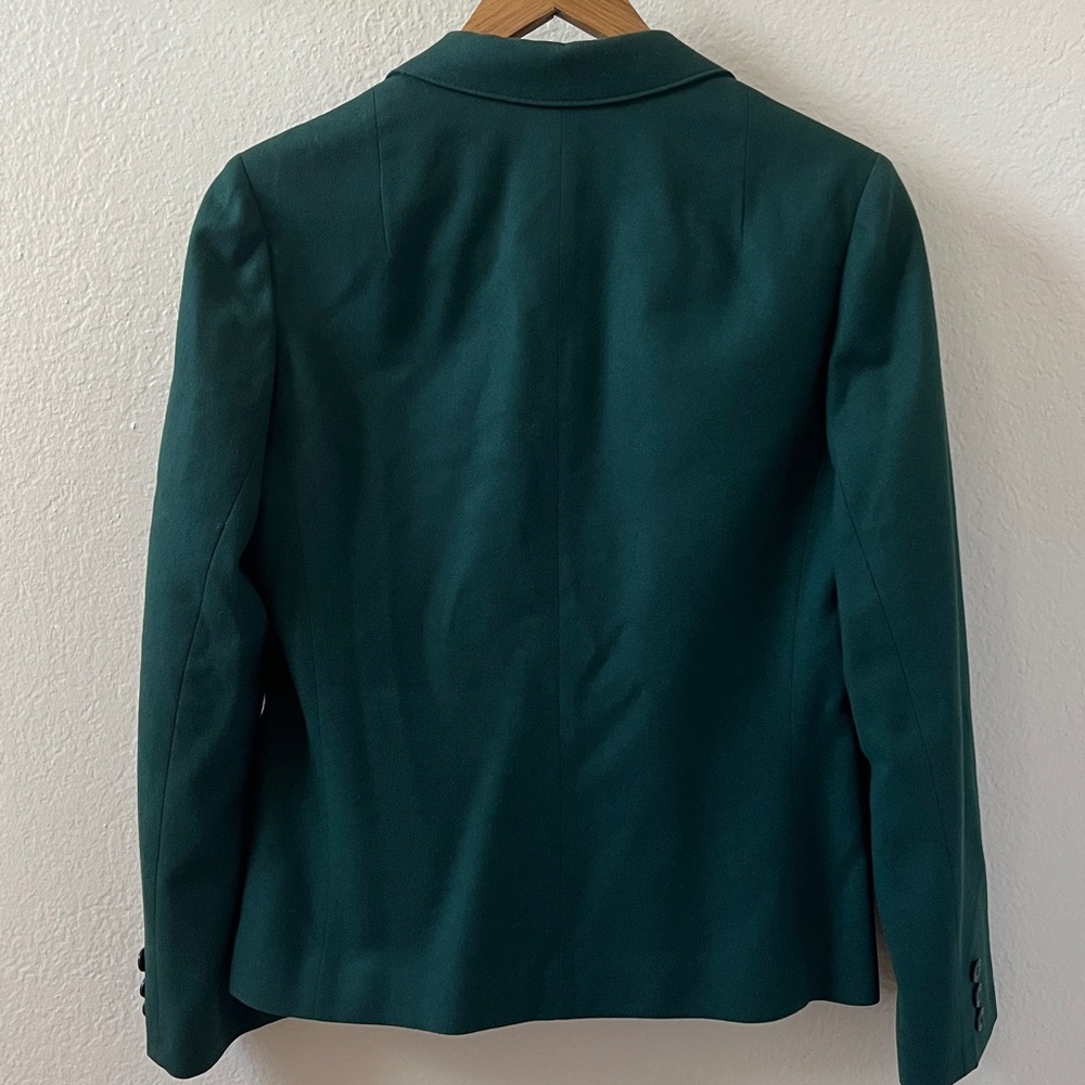 Pendleton Wool Blazer Jacket Green Made In Usa Si… - image 4